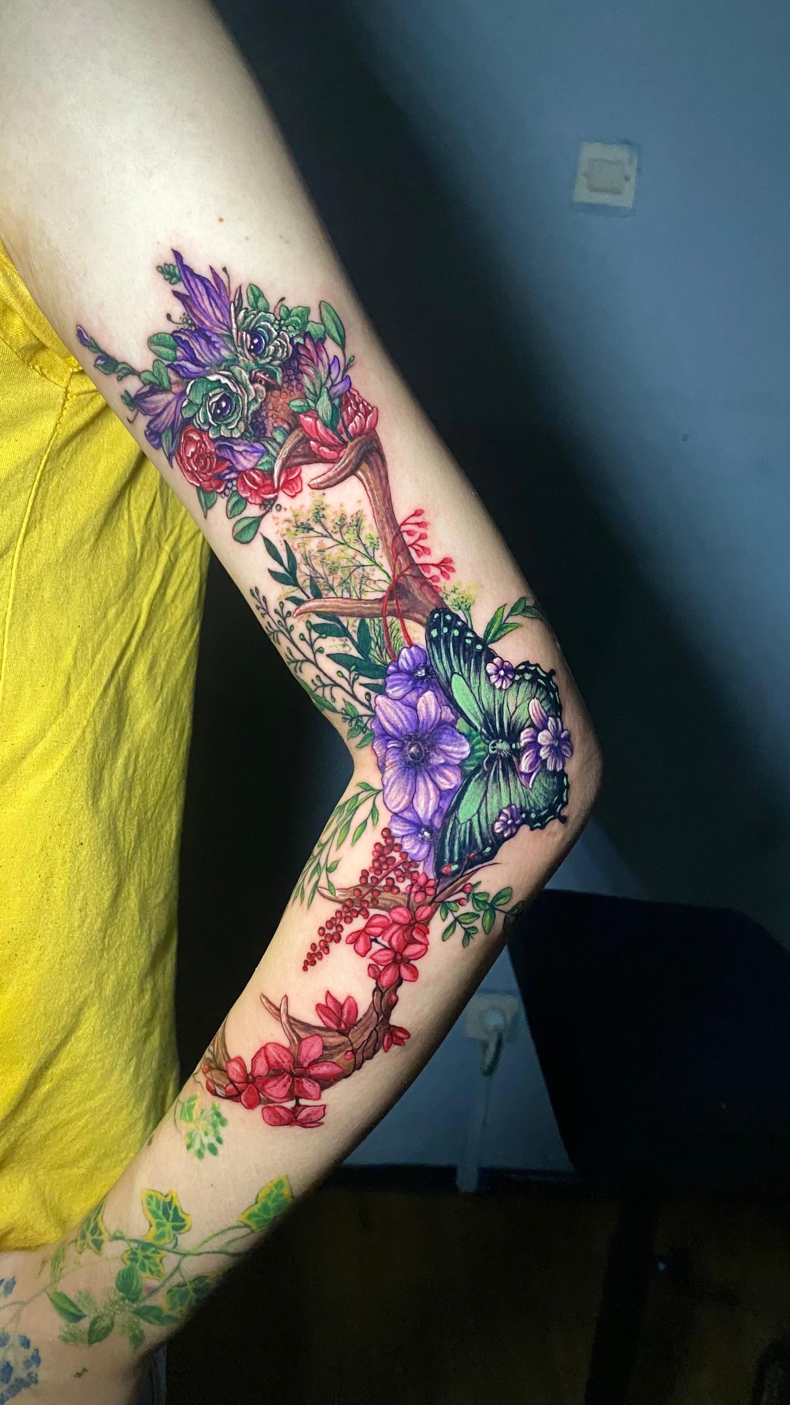Flora tattoo